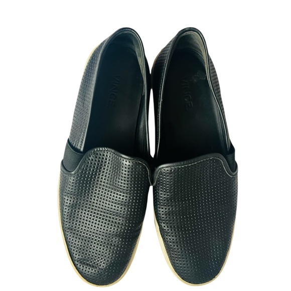 Vince Black Slip-On Shoes - Picture 4 of 4